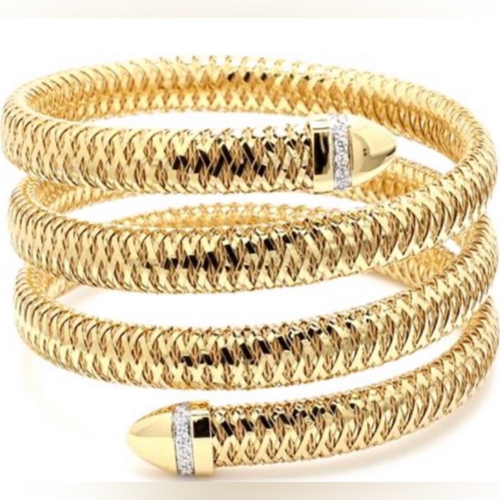 COPY - Roberto Coin Cuff Bracelet In 18 k Gold
